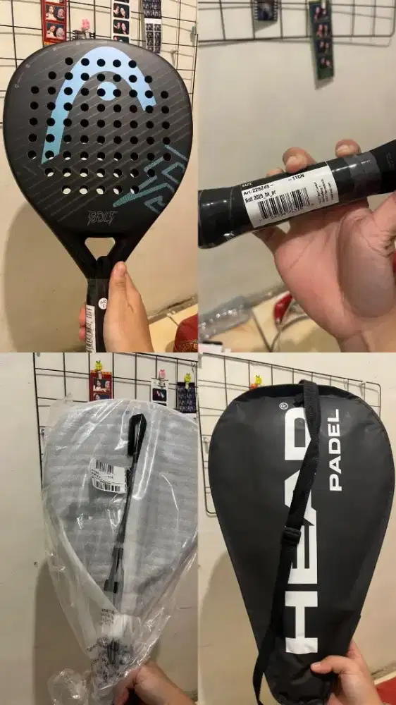 raket padel merk HEAD