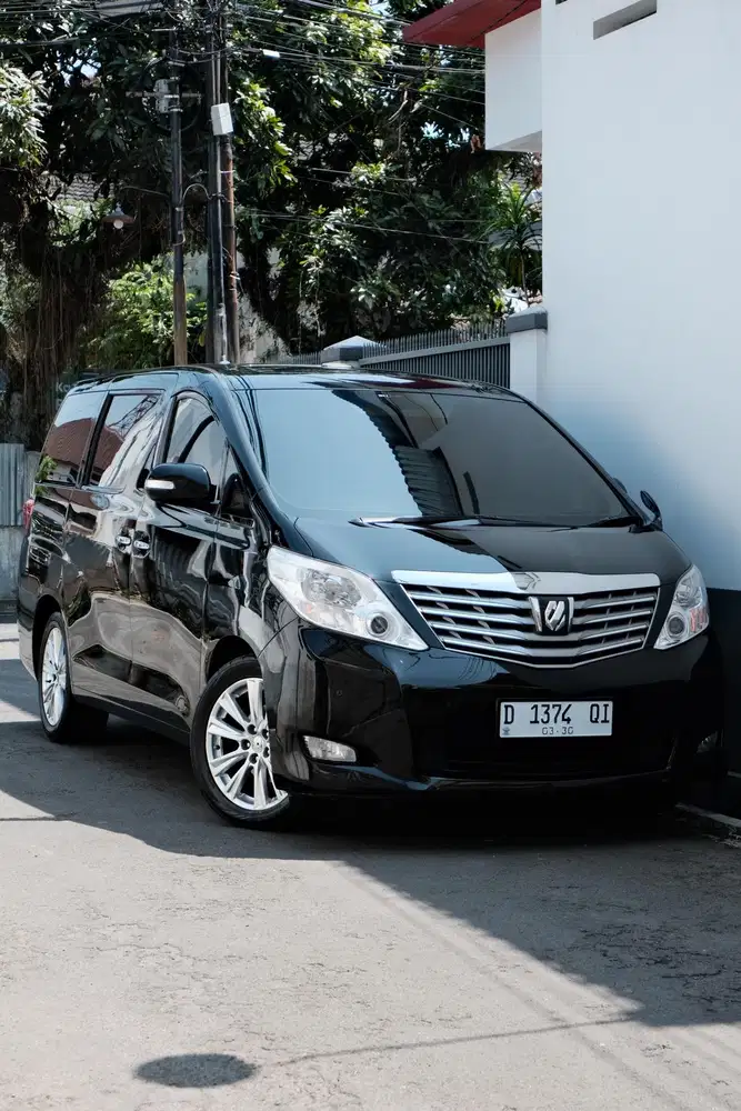 Toyota Alphard X 2.4 Gen2 2010 Doubel Sunroof