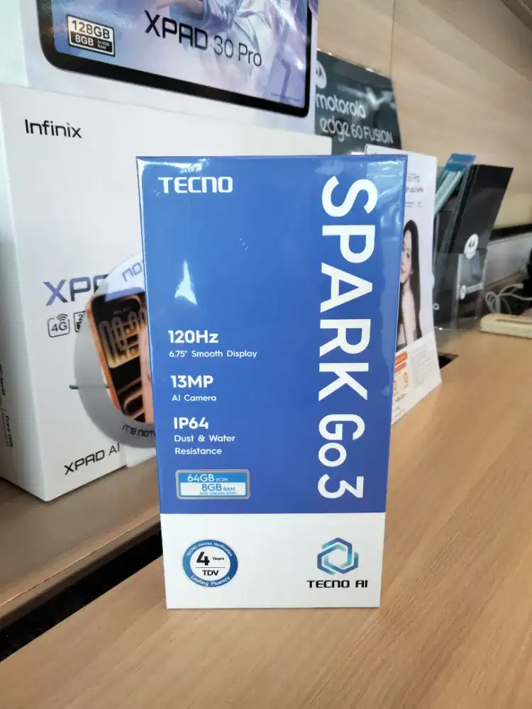 TECNO SPARK GO 3 8/64GB NEW TERMURAH