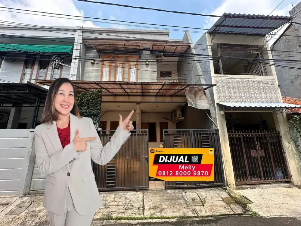 Dijual Rumah 2 Lantai Minimalis Komplek Abadi Duren Sawit Jakarta Timur
