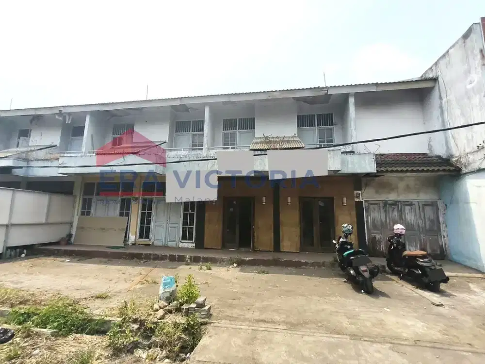 Ruko Disewa 2 Lantai Dekat Stasiun, Terminal & Bandara Malang