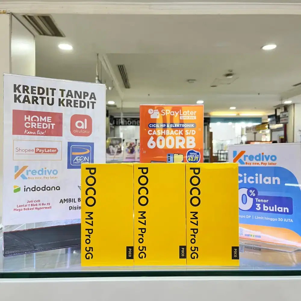 Poco M7 Pro 5G Ram 8/256 GB Garansi Resmi