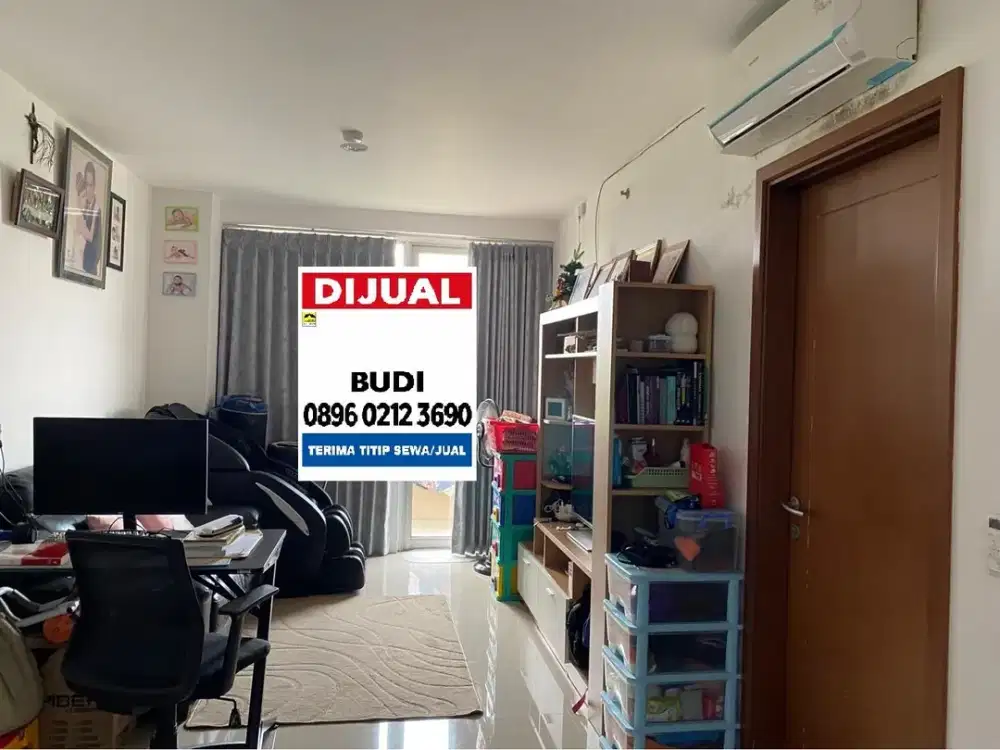 Dijual Apartemen Paladian Park Kelapa Gading Lantai Rendah LB 64 M2 Tipe 1 KT