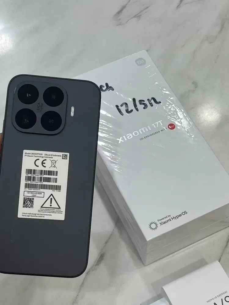 Xiaomi 17T 12/512