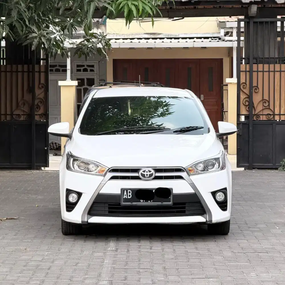 Toyota yaris G 2017 metic plat ab