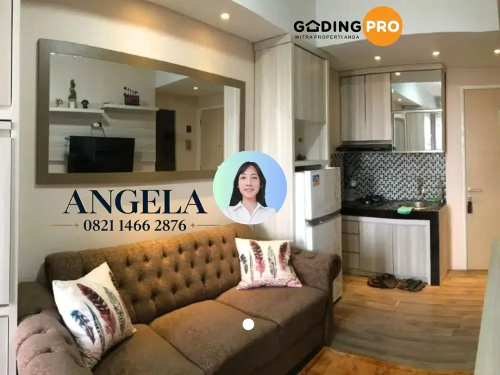 JUAL RUGI APARTMENT 2 BR AYODHYA FULL FURNISH MEWAH TANGERANG BY ALSUT