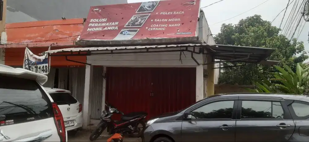 Di sewakan ruko 1 lantai di pamulang 5x20 meter, parkiran luas