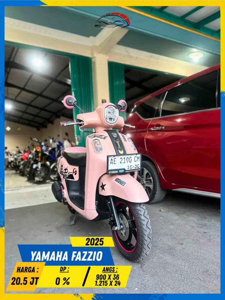 YAMAHA FAZZIO 2025 PLAT AE READY LURR HIKMAH MOTOR KEPUH MALANG
