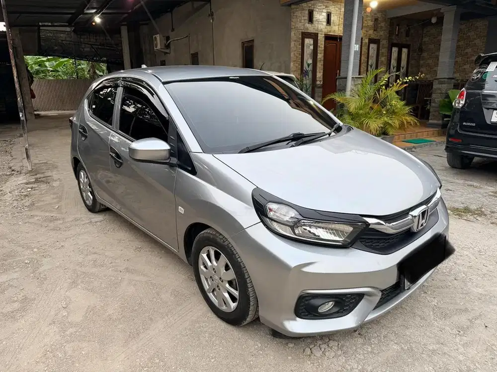 Jual Honda Brio Satya 2020 Silver Matic