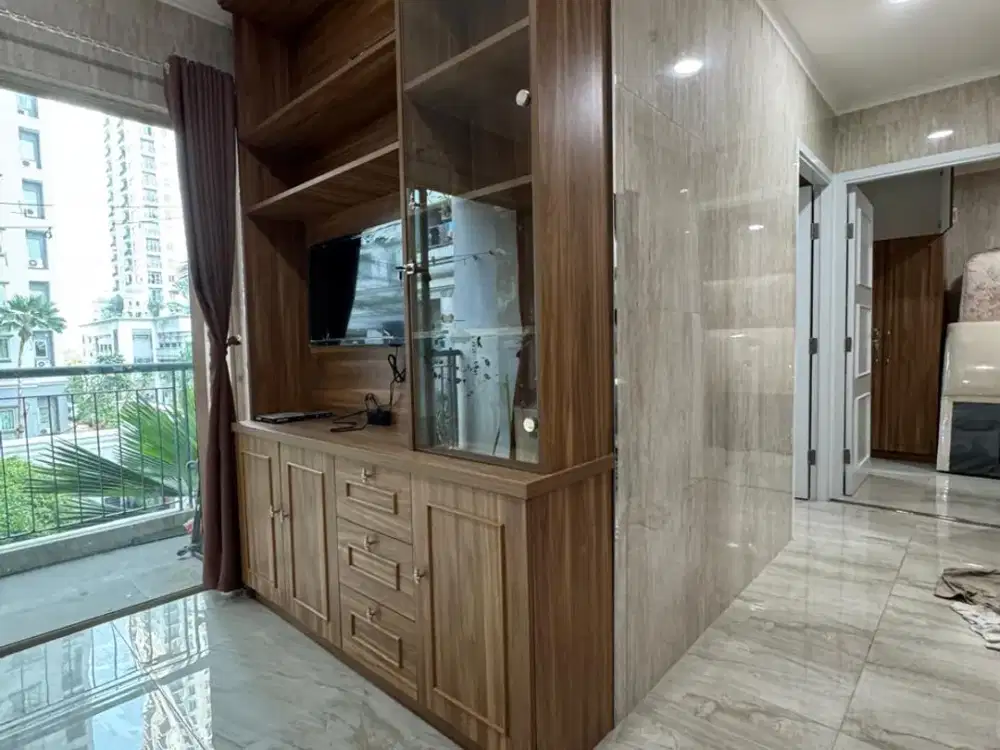 DISEWAKAN APARTEMEN CITY HOME MOI – TOWER SANTA MONICA BAY FULLY FURNISHED SIAP HUNI