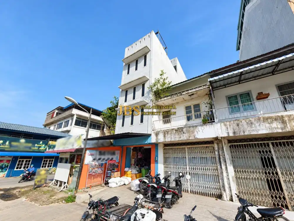 Dijual Ruko 5 Tingkat Jalan Sambu Simp Jalan Pandan - Medan