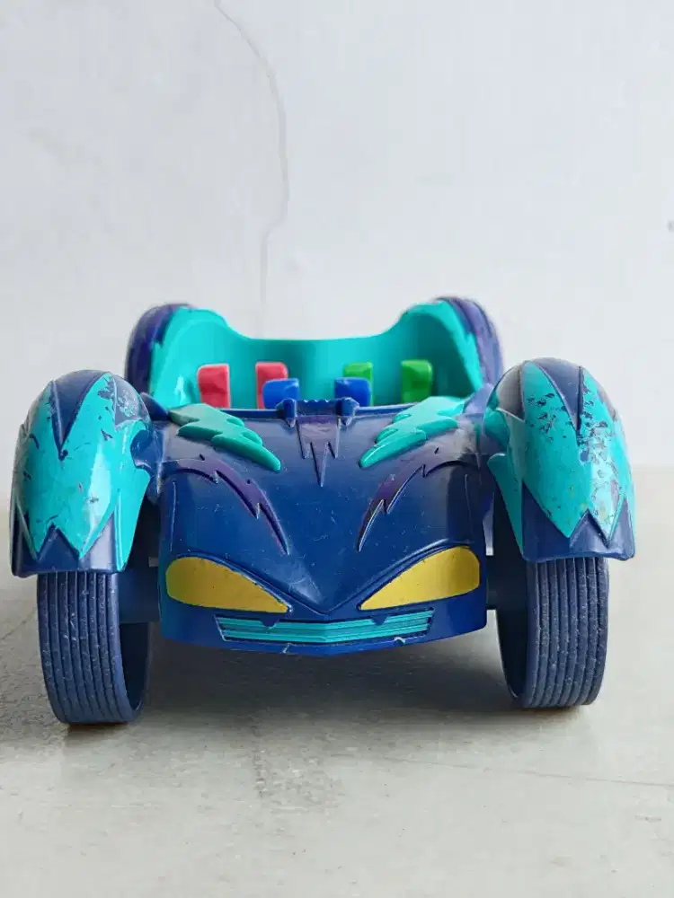 PJ Masks Catboy Cat Car Just Play Frog Box Biru Mainan Vehicle Only