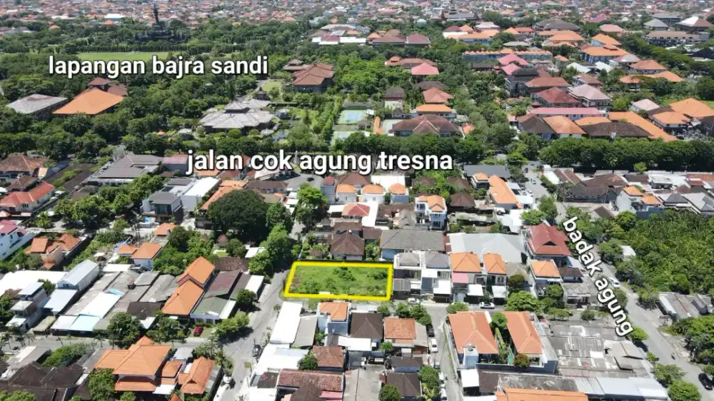 DI JUAL TANAH PREMIUM DI BADAK AGUNG RENON, BALI