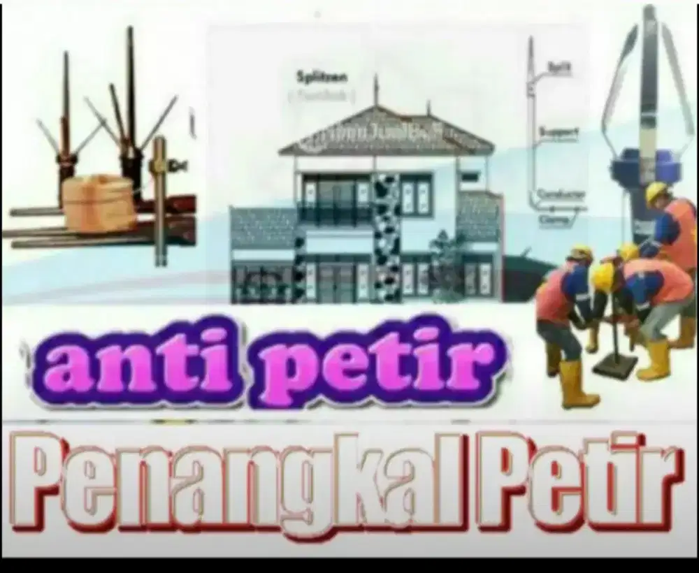 Layanan jasa pemasangan alat penangkal petir dan grounding