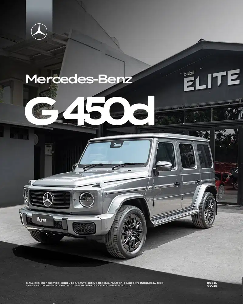 NIK 2026 Mercedes-Benz G450d AMG Line MANUFAKTUR Graphite Grey