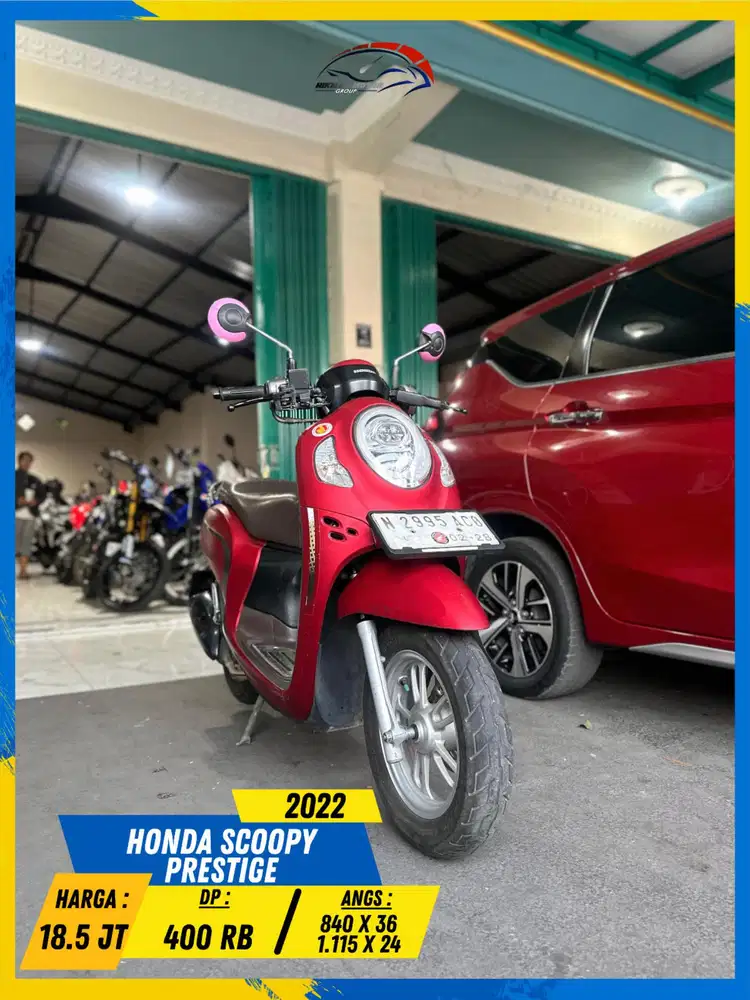HONDA SCOOPY PRESTIGE 2022 GASS MASZEHH HIKMAH MOTOR KEPUH MALANG