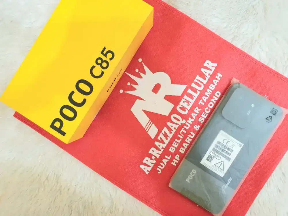 POCO C85 8/256 BATERAI 6000 mah
OPEN BOX SAJA