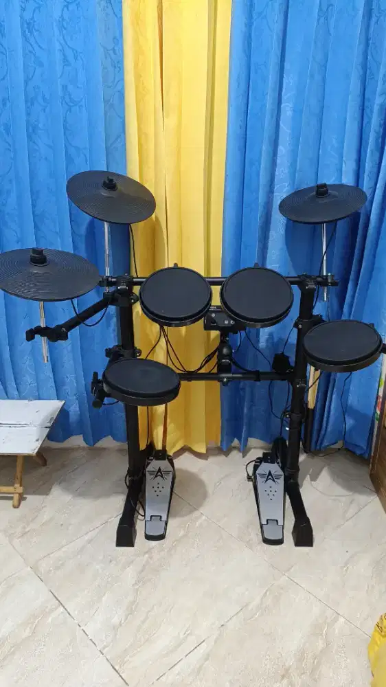 di jual drum elektrik Aroma TDX-15 full set mulus like new