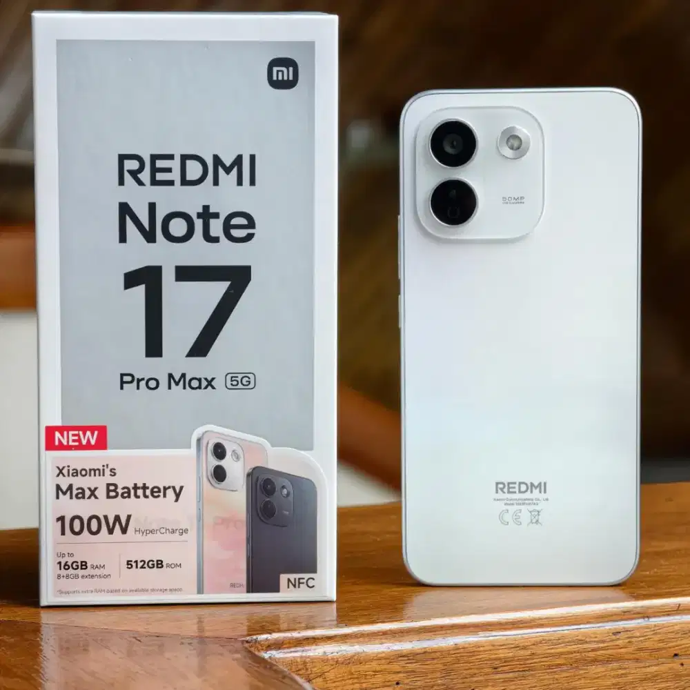 Redmi Note 17 Cashback 300rb