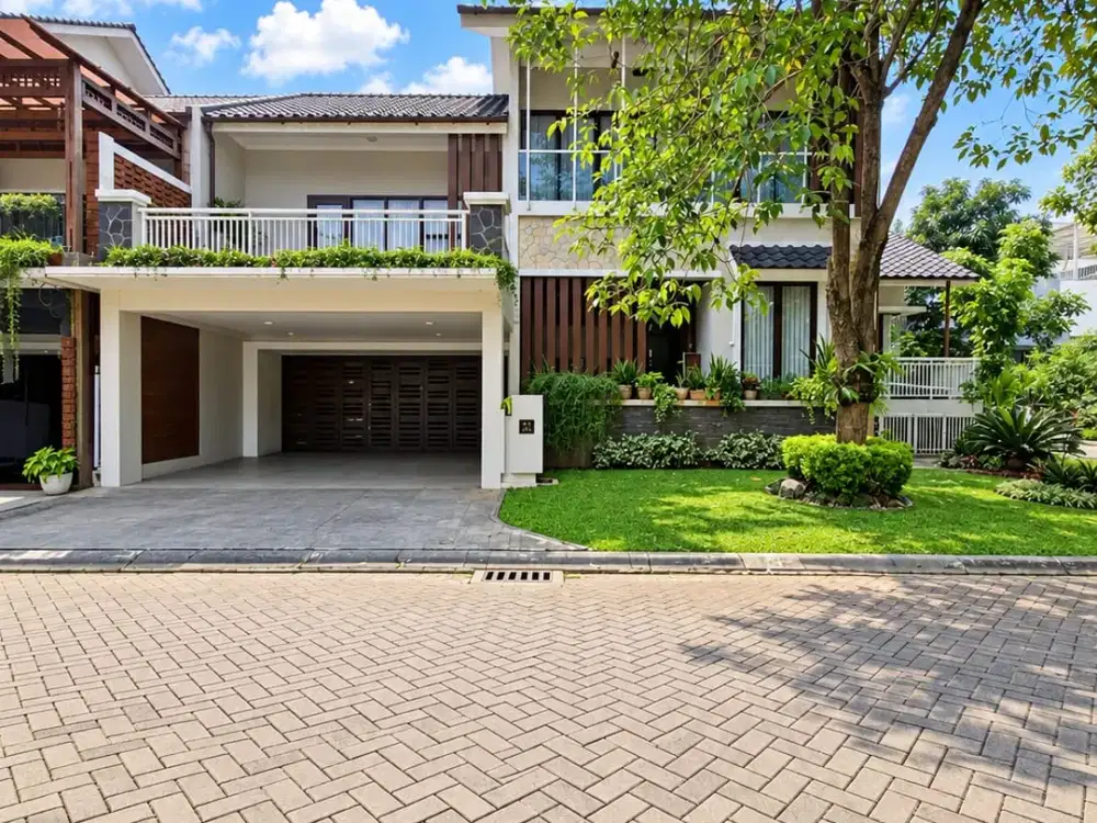 Dijual Rumah Di Kebayoran Residence Bintaro Posisi Hook