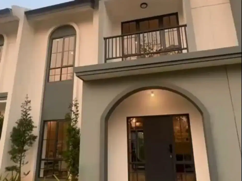 RUMAH MEWAH FREE FURNITURE DI SERPONG CITY SIAP HUNI STRATEGIS DIJUAL