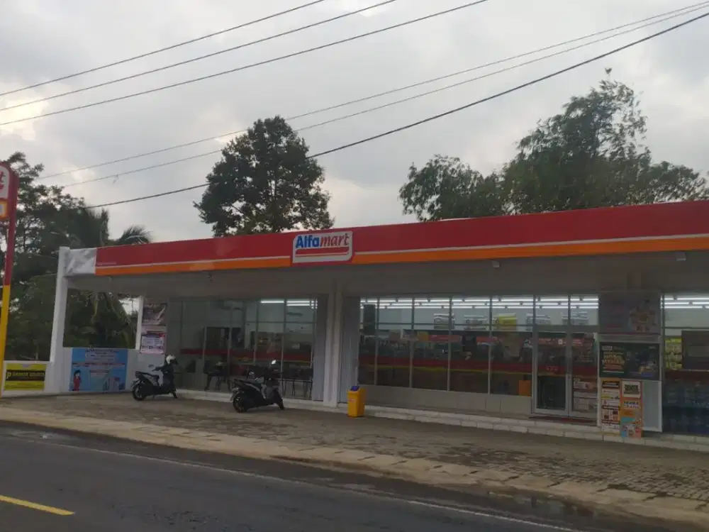 Dijual Toko Alfamart Franchise Baru  Lokasi Nol Jalan Propinsi Ciamis