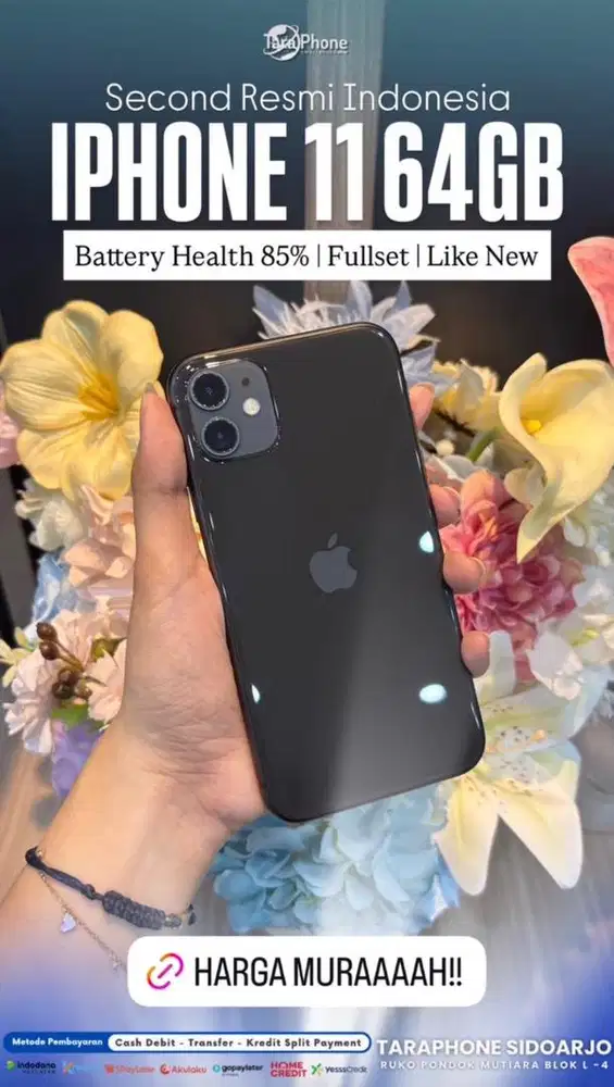 Iphone 11 64gb Second Resmi Indo