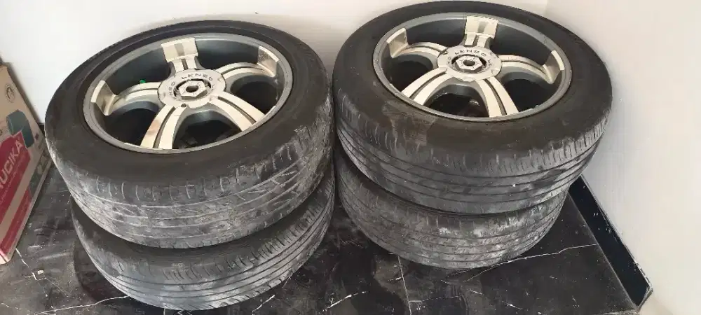 Jual velg dan ban 205/55 ring 17