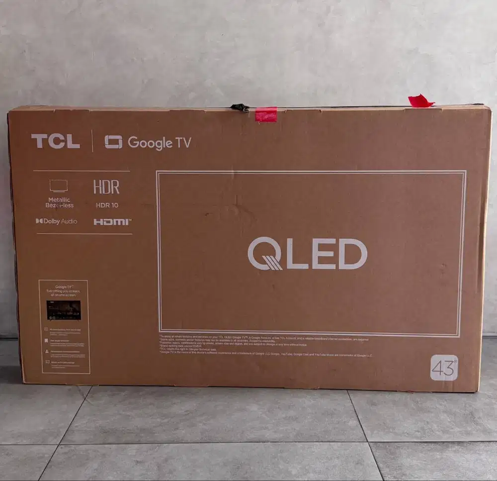 Jual TV Android TCL 43S5K | QLED | 2nd - Only for Display 2 Day Event