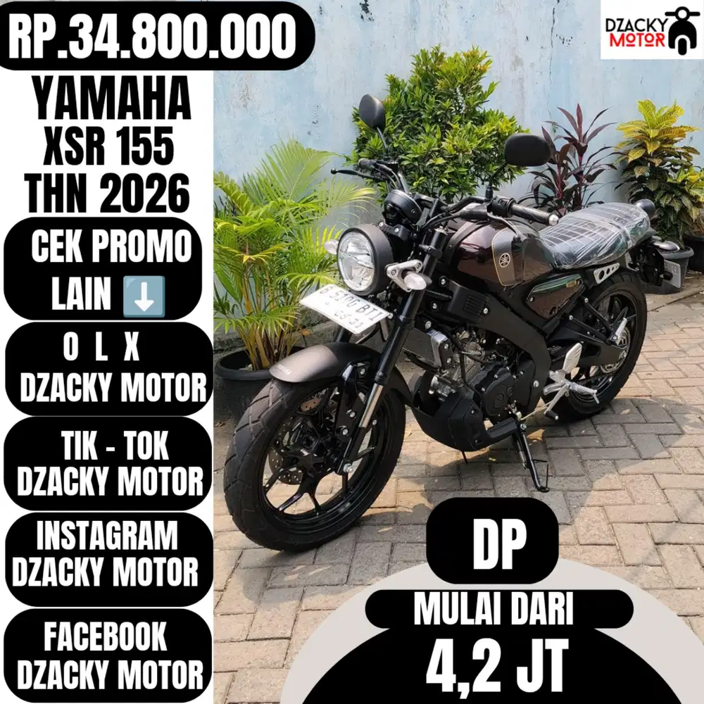 ALL NEW XSR 155 2026 SECOND LIKE NEW