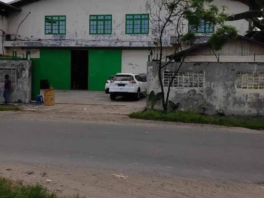 Dijual Gudang 3 in 1 Jalan Irian Barat Sampali Deli Serdang