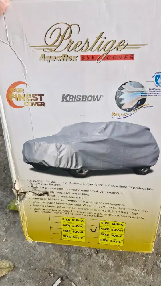 sarung mobil krisbow