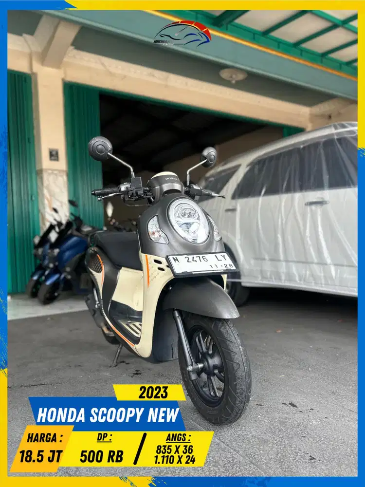 HONDA SCOOPY NEW 2023 NEGO SAMPE DEAL LURR HIKMAH MOTOR KEPUH MALANG