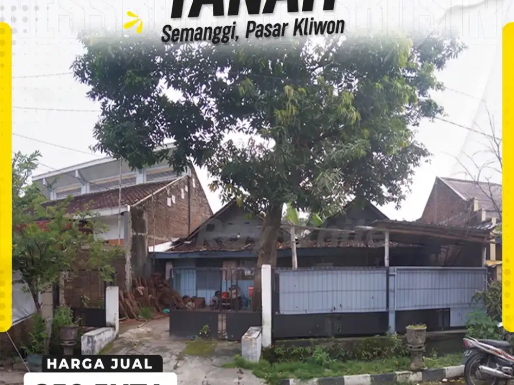 Dijual Tanah 262meter simpangan Mobil di Semanggi pasar kliwon Solo