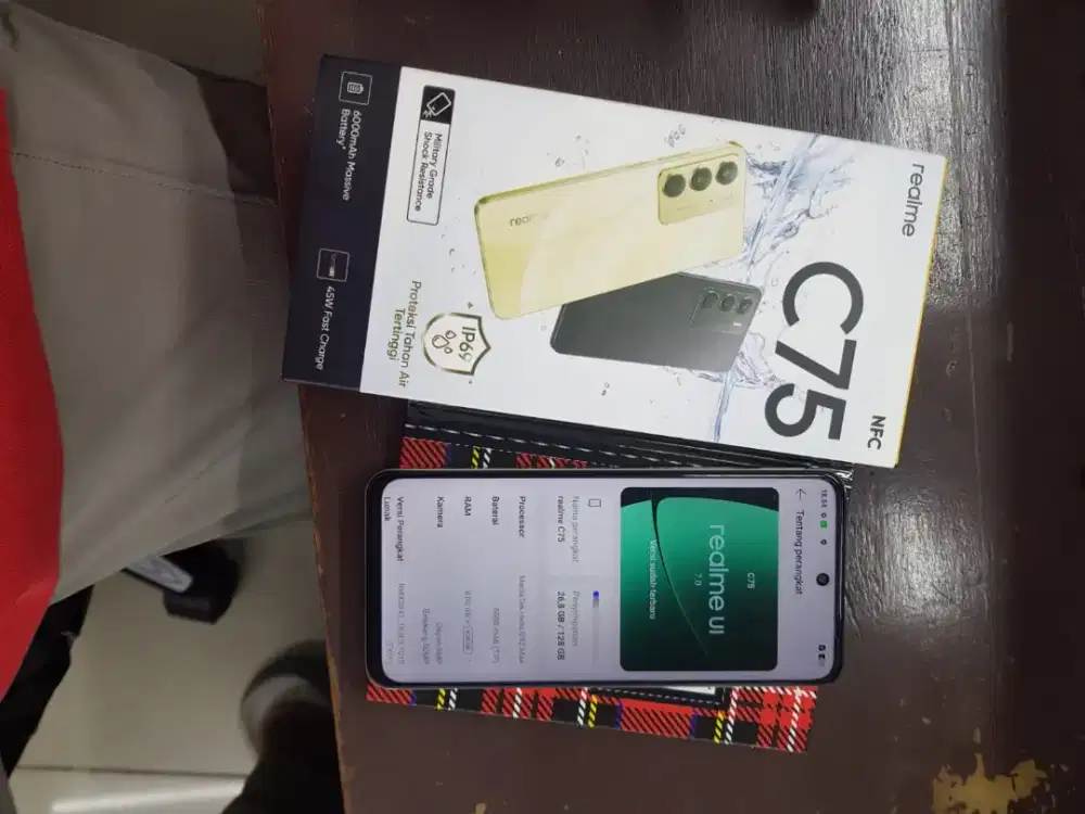 Realme c75 ram 8+8/128gb