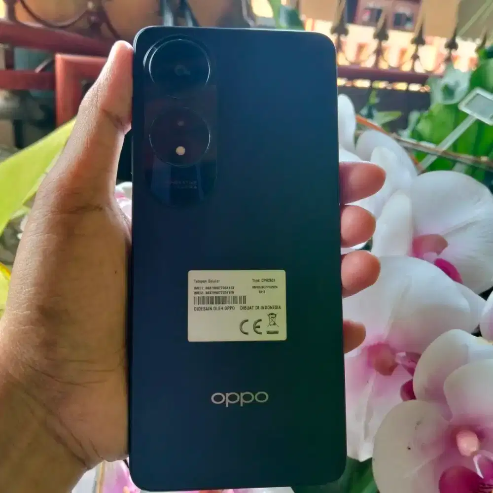 JUAL SATSET OPPO A60 RAM 8/128 NFC FULLSET