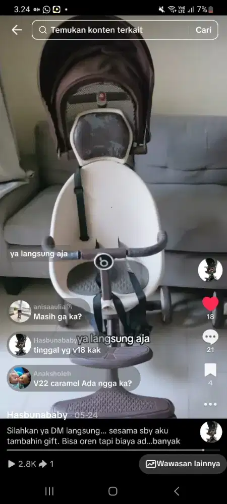 Stroller baobaohao V18