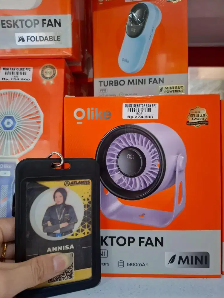 OLIKE DEKSTOP FAN PF7 | ATLANTIS DAHSYAT