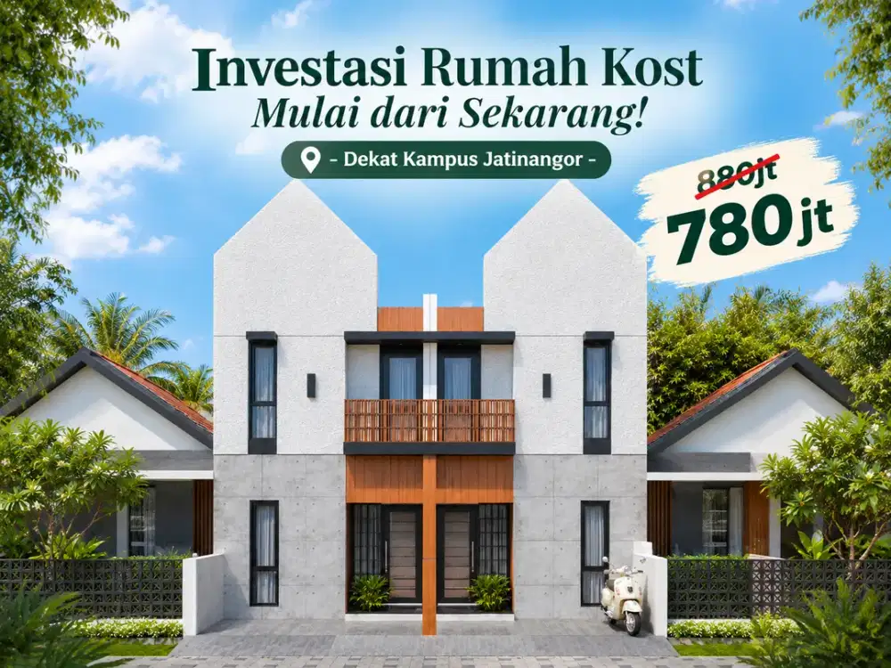 Rumah Kost SHM, Hegarmanah Jatinangor - 700 Jutaan