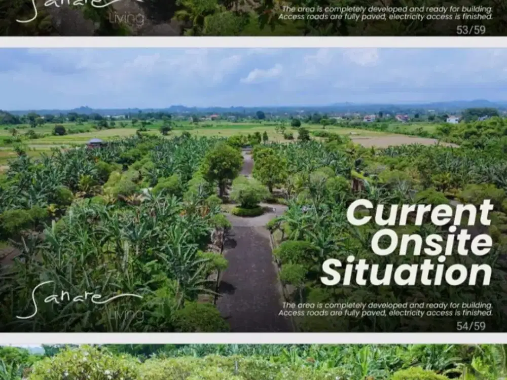 NEW LAUNCH! SANARE LIVING , VILLA FREEHOLD DI AREA PANTAI SIYUT, GIANYAR BALI