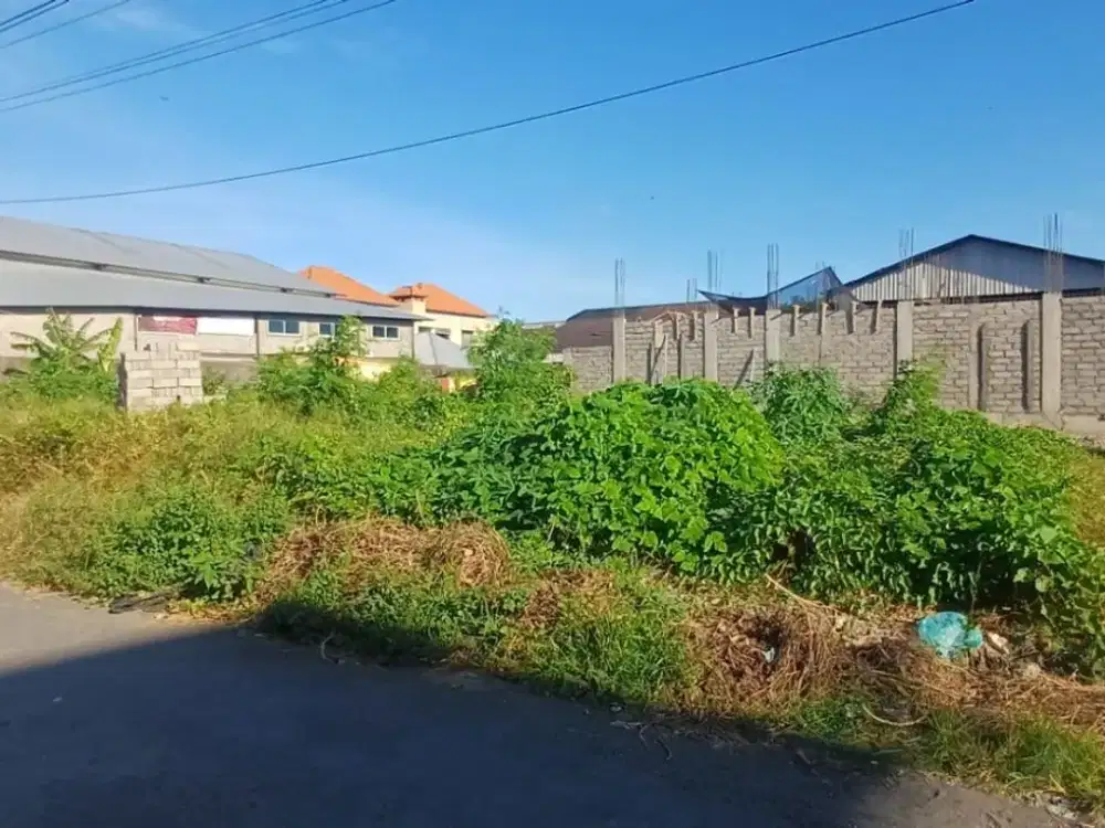 DIJUAL TANAH KOSONG STRATEGIS di JALAN PURA DEMAK VIII, DENPASAR BARAT