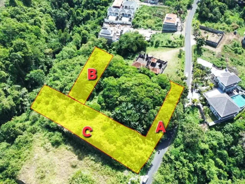 DIJUAL TANAH PREMIUM TEPI SUNGAI DI KEMENUH, UBUD, BALI