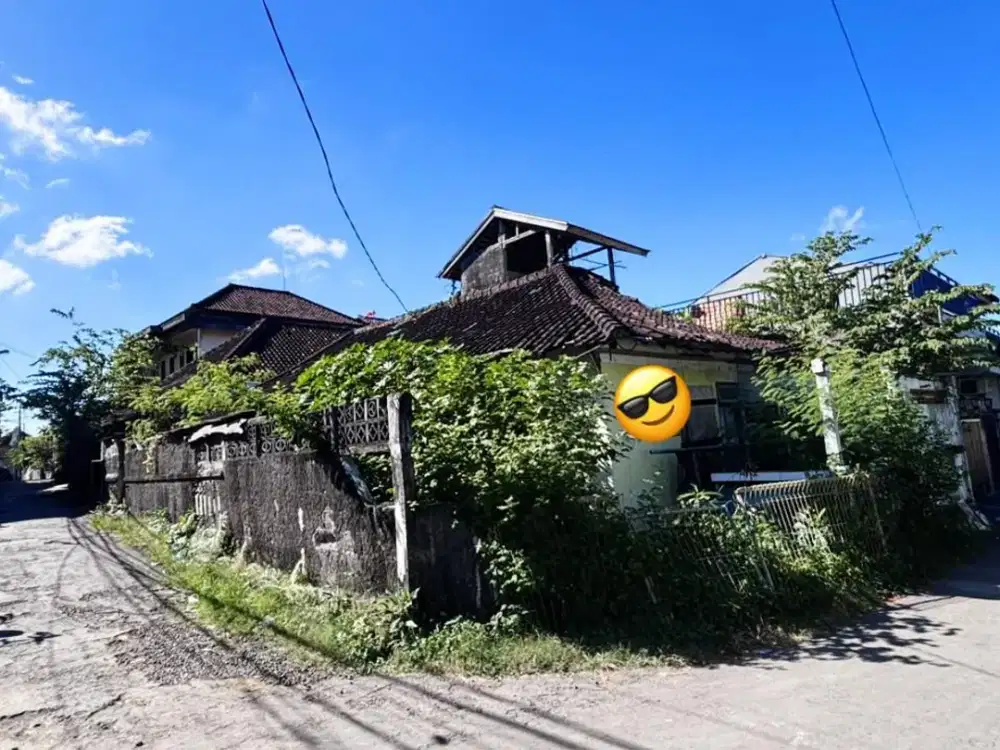 Dijual Tanah 1,92 Are + Bangunan Lama di Padang Sambian, Denpasar Barat, Bali