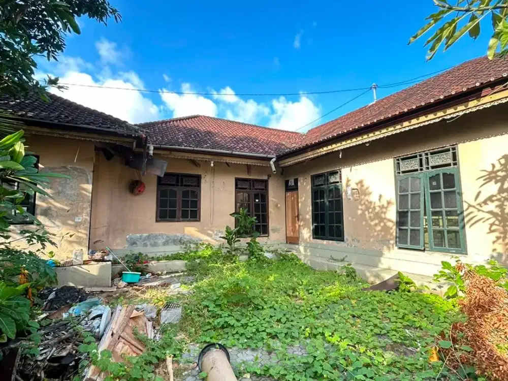 DIJUAL TANAH + BANGUNAN DEKAT TAMAN LUMINTANG, DENPASAR UTARA, BALI