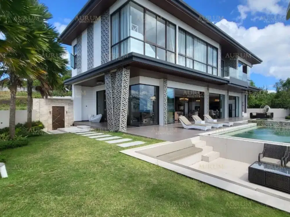 DIJUAL VILLA MEGAH OCEAN VIEW 4 LANTAI DI JIMBARAN, BALI