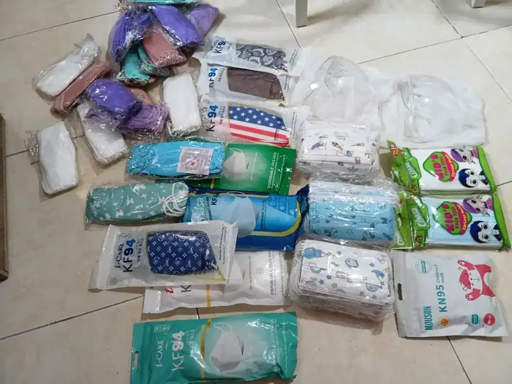 Borongan masker sisa x toko