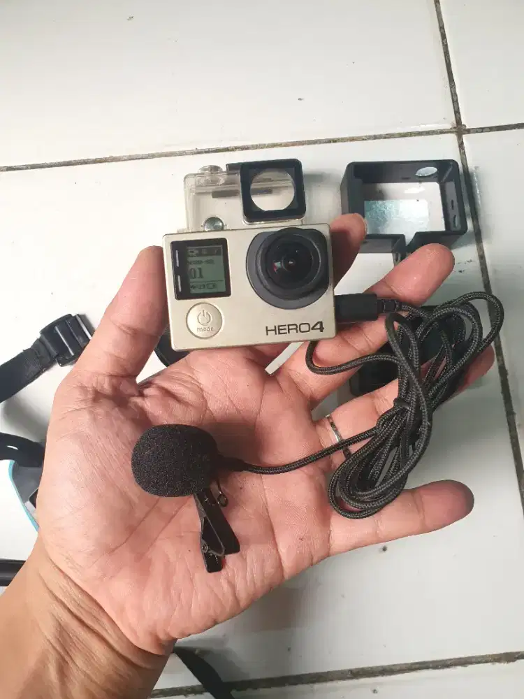 GoPro Hero 4 Black pake Vlog MotoVlog Go Pro Hero Action Cam