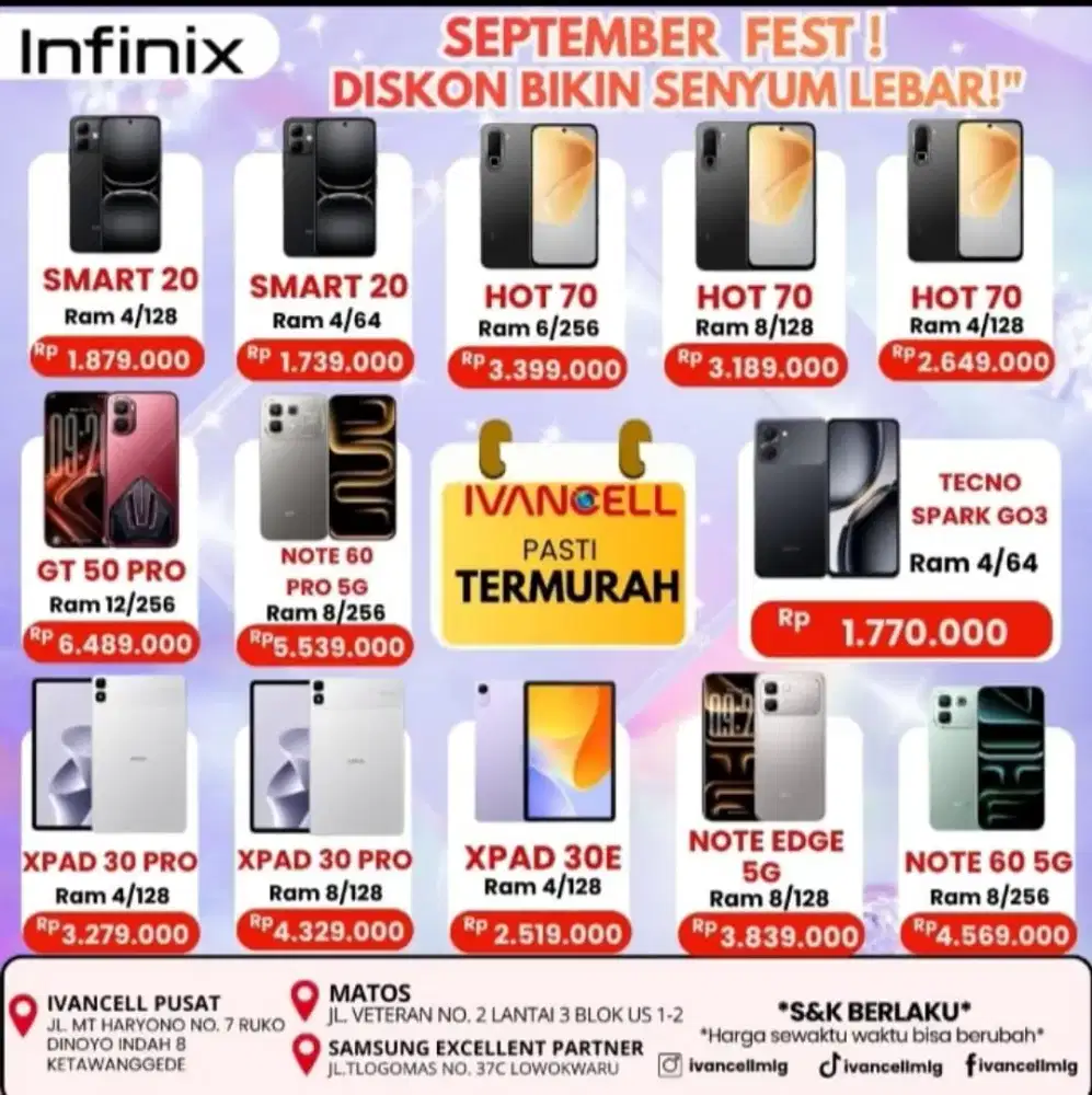 KINGFINIX MASIH YANG PALING MURAH PROMO CICILAN BUNGA SUPER RENDAH