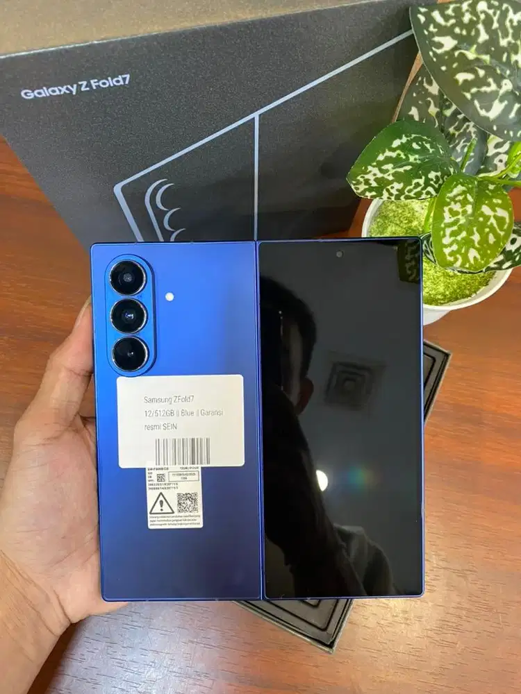 Samsung Galaxy Z Fold7 12/512GB Blue Shadow Resmi Sein