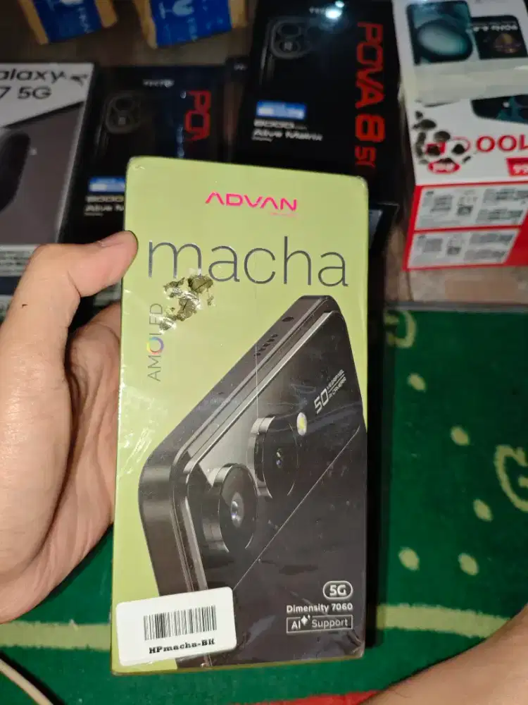 Advan macha 5G 256gb ram 8gb